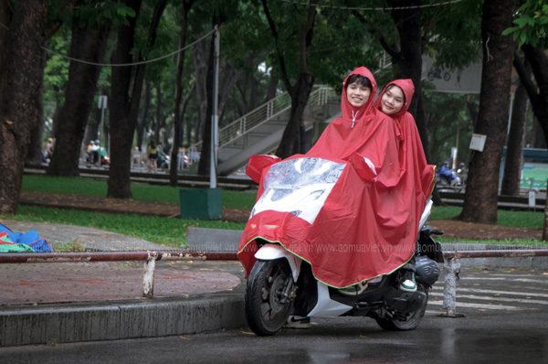 Áo mưa đôi cao cấp - áo Mưa Việt - Công Ty TNHH Sản Xuất Thương Mại áo Mưa Việt